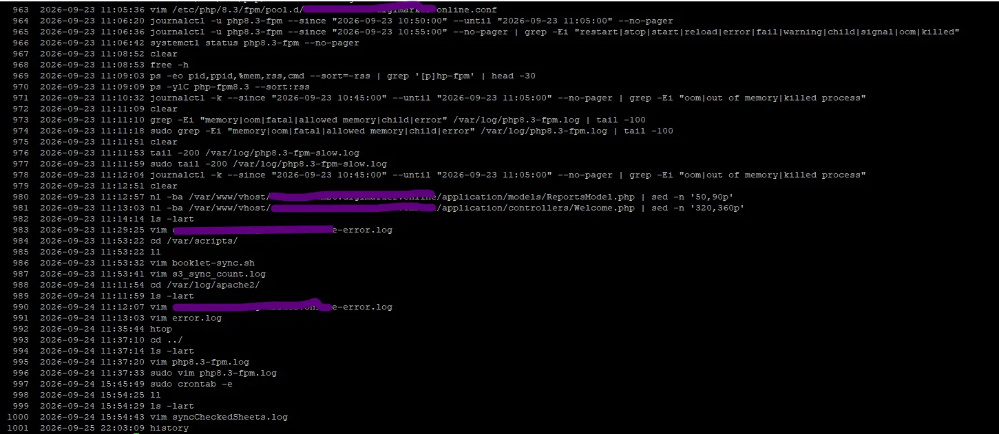 Improve Bash Command History